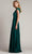 Tadashi Shoji CFC24324L - Pleated Chiffon Evening Gown Special Occasion Dresses