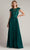 Tadashi Shoji CFC24324L - Pleated Chiffon Evening Gown Special Occasion Dresses