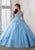 Vizcaya By Mori Lee 60015 - Sheer Bell Sleeve Gown Quinceanera Dresses