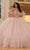 Vizcaya by Mori Lee 89479 - Crystal Beaded Quinceanera Ballgown Quinceanera Dresses 00 / Blush