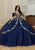 Vizcaya by Mori Lee 89480 - Chandelier Beaded Quinceanera Ballgown Quinceanera Dresses 00 / Light Blue/Silver