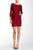 Adrianna Papell - 41864780 Quarter Length Sleeve Lace Dress - 1 Pc Chianti in Size 6 Available CCSALE 6 / Chianti