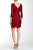 Adrianna Papell - 41864780 Quarter Length Sleeve Lace Dress - 1 Pc Chianti in Size 6 Available CCSALE 6 / Chianti