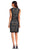 Adrianna Papell - AP1D101560 Sleeveless Velvet Lace Sheath Dress Special Occasion Dress