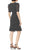 Adrianna Papell AP1D103433 - Short Sleeve V-Neck Casual Dress Holiday Dresses
