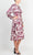 Adrianna Papell AP1D104268 - Long Sleeve Split Neck Knee-Length Dress Special Occasion Dress