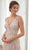 Adrianna Papell Platinum 40391 - Open V Back Sequined Dress Evening Dresses