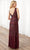 Adrianna Papell Platinum 40391 - Open V Back Sequined Dress Evening Dresses