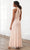 Adrianna Papell Platinum 40393 - High Halter Blouson Column Dress Evening Dresses