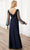 Adrianna Papell Platinum 40398 - Formal Bugle Beaded Evening Gown Evening Dresses