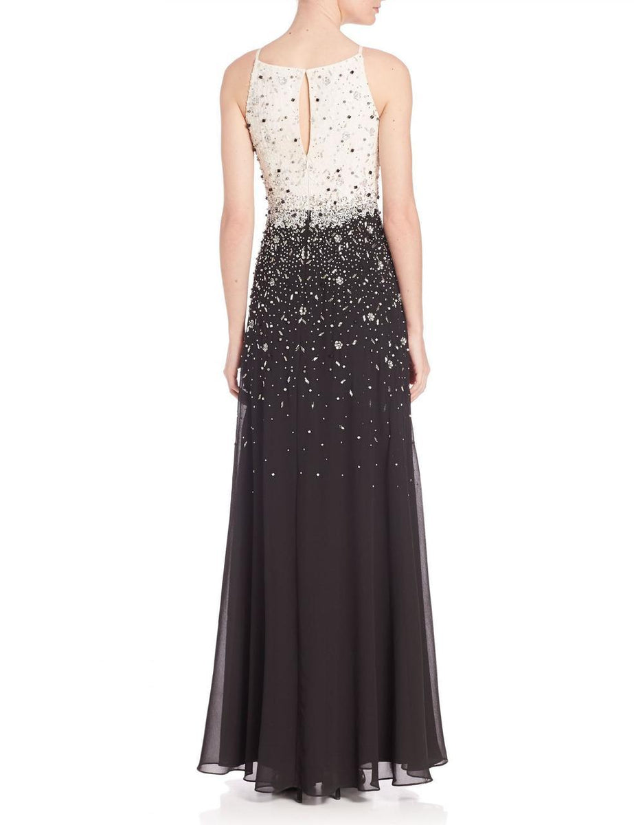 Aidan Mattox - Beaded Chiffon Long Dress MD2E201123 – Couture Candy