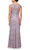 Alex Evenings 811711281 - Embroidered Trumpet Evening Dress Evening Desses