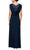 Alex Evenings - 81171137 Cowl Back Long Dress Special Occasion Dress