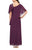 Alex Evenings - 8192003 Asymmetrical Caped Chiffon Dress Mother of the Bride Dresses