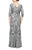 Alex Evenings - 8196609 Sequin 3/4 Sleeve Mermaid Dress Mother of the Bride Dresses