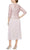 Alex Evenings - 82122516 Floral Lace Bodice Tea Length Dress Wedding Guest Dresses