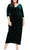 Alex Evenings 84918583 - Wrap Velvet Evening Dress Special Occasion Dress 14W / Forest