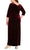 Alex Evenings 84918583 - Wrap Velvet Evening Dress Special Occasion Dress