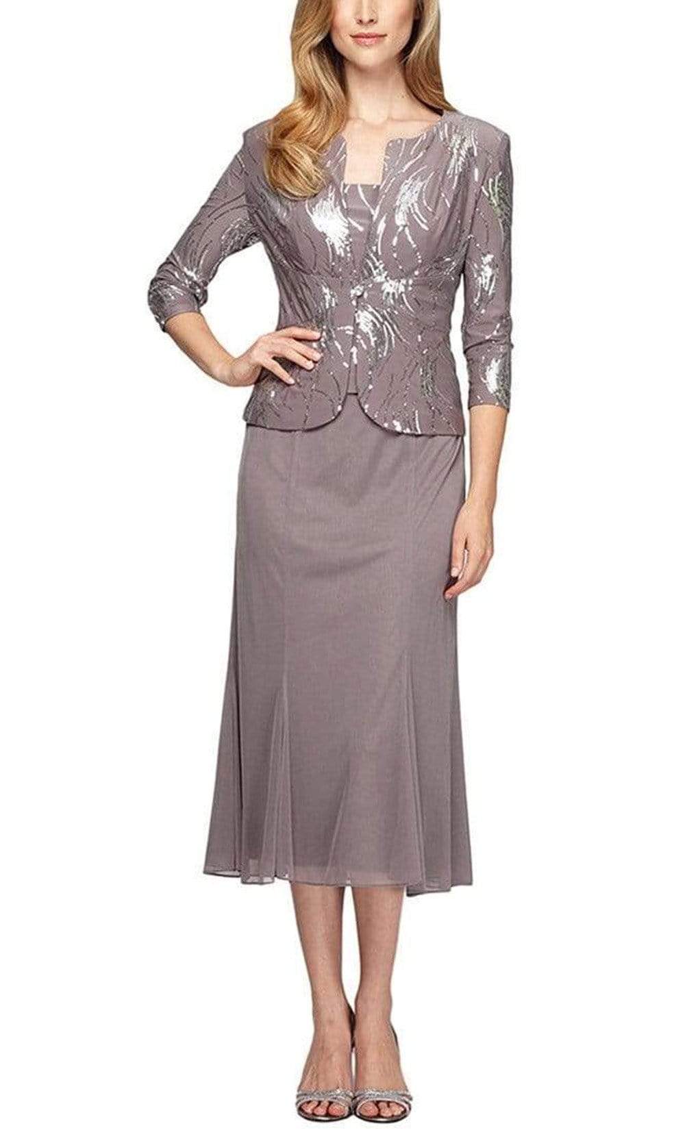 Alex evenings embellished on sale dress