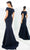 Alexander By Daymor - 1359 Off Shoulder Jersey Trumpet Gown Evening Dresses