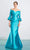 Alexander By Daymor - 1465 Off Shoulder Faux Wrap Trumpet Gown Evening Dresses