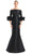 Alexander by Daymor 1758S23 - Straight Across Evening Dress Evening Dresses 00 / Black