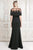 Alexander by Daymor - 776 Floral Applique Sweetheart Sheath Dress With Cape Mother of the Bride Dresses