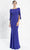 Alexander By Daymor - Bateau Seam Sculpted Evening Gown 1259 - 1 pc Sapphire In Size 18 Available CCSALE 18 / Sapphire