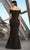 Alexander By Daymor - Off-Shoulder Peplum Couture Gown 1150 - 1 pc Quartz In Size 14 and 1 pc Black/White size 18 Available CCSALE