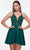 Alyce Paris 3112 - Sleeveless Beaded Cocktail Dress Special Occasion Dress 000 / Pine