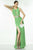 Alyce Paris 35761 Jersey Evening Dress CCSALE 4 / Mint Leaf