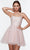 Alyce Paris 3968 - Straight Neck Cocktail Dress Cocktail Dresses