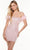 Alyce Paris 4498 - Thin Straps Sequin Cocktail Dress Special Occasion Dress