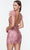 Alyce Paris 4501 - Plunging V-Neck Sequin Cocktail Dress Special Occasion Dress