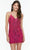 Alyce Paris 4515 - Sleeveless Glitter Cocktail Dress Special Occasion Dress 000 / Raspberry