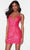 Alyce Paris 4536 - Sleeveless Empire Cocktail Dress Special Occasion Dress 000 / Electric Fuchsia