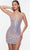 Alyce Paris 4547 - Cowl Neck Sequin Cocktail Dress Special Occasion Dress