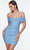 Alyce Paris 4572 - Off Shoulder Ruched Cocktail Dress Special Occasion Dress