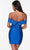 Alyce Paris 4577 - Pleated Off-Shoulder Cocktail Dress Special Occasion Dress