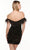 Alyce Paris 4606 - Off-Shoulder Feather Short Dress Special Occasion Dress