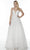 Alyce Paris 61068 - Sparkling Sequined Ballgown Special Occasion Dress 000 / Silver