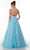 Alyce Paris - 61101 V-Neck Embellished Tulle Ballgown Prom Dresses