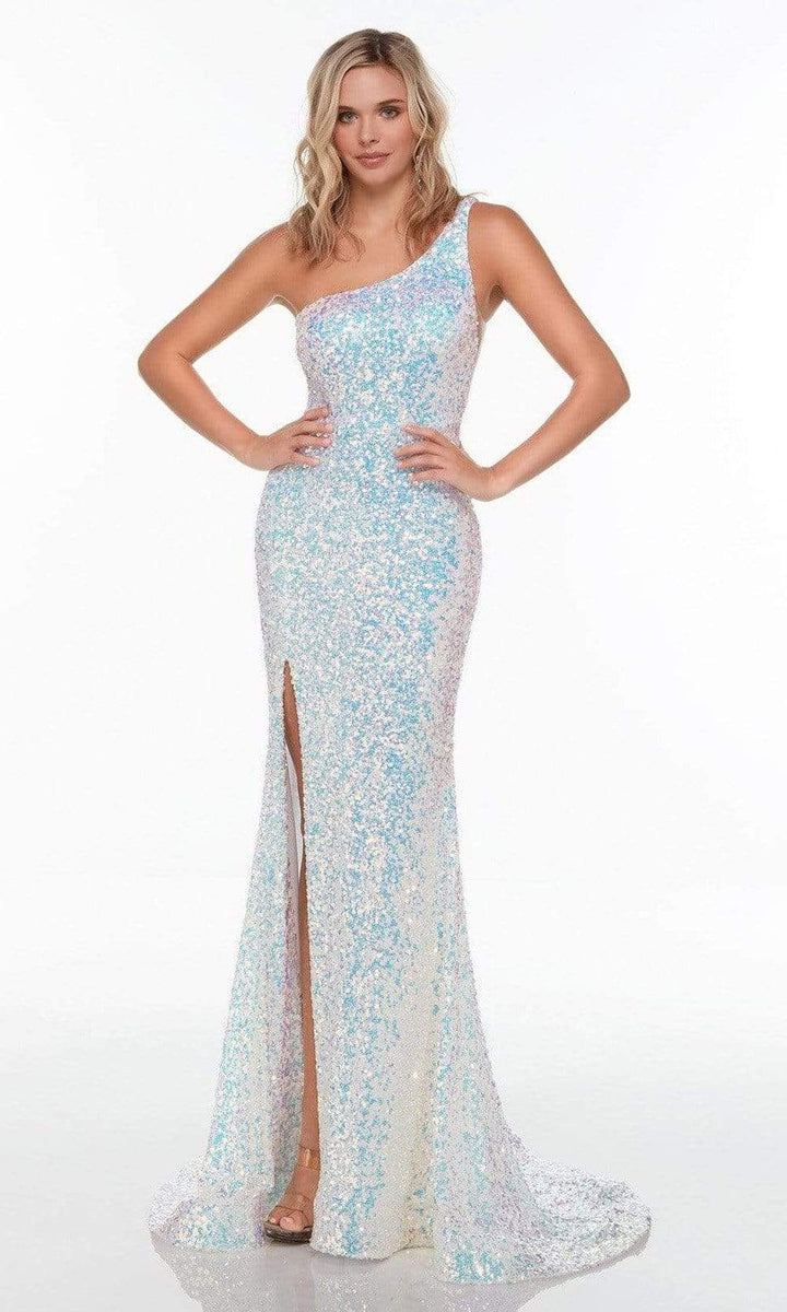 Alyce Paris - 61114 One Shoulder Sequin Gown – Couture Candy