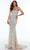 Alyce Paris 61116 - Sleeveless Straight Across Neck Sequin Long Dress Special Occasion Dress 000 / Rose Opal