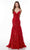 Alyce Paris - 61132 Sleeveless Sequin Lace Gown Prom Dresses 000 / Red