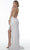 Alyce Paris 61152 - Fringed Slit Evening Dress Special Occasion Dress