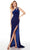 Alyce Paris 61334 - Sequin Cutout Prom Dress Special Occasion Dress 000 / Royal