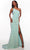 Alyce Paris 61346 - Cutout Sequin Prom Dress Special Occasion Dress 000 / Mint-Opal