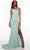 Alyce Paris 61346 - Cutout Sequin Prom Dress In Green and Blue