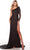 Alyce Paris 61376 - One Sheer Long Sleeve Evening Gown Special Occasion Dress